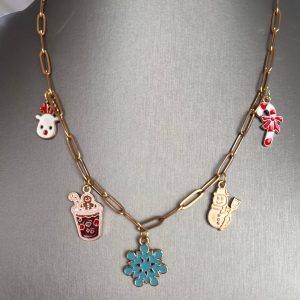 Cocoa Dayz Charm Necklace 16”