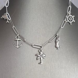 Sea life’ Charm Necklace 16”
